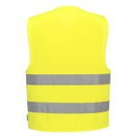 C474FOB Hi-Vis Two Band Vest - Image 2